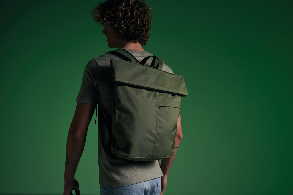 Dillon AWARE™ RPET lightweight foldable backpack
