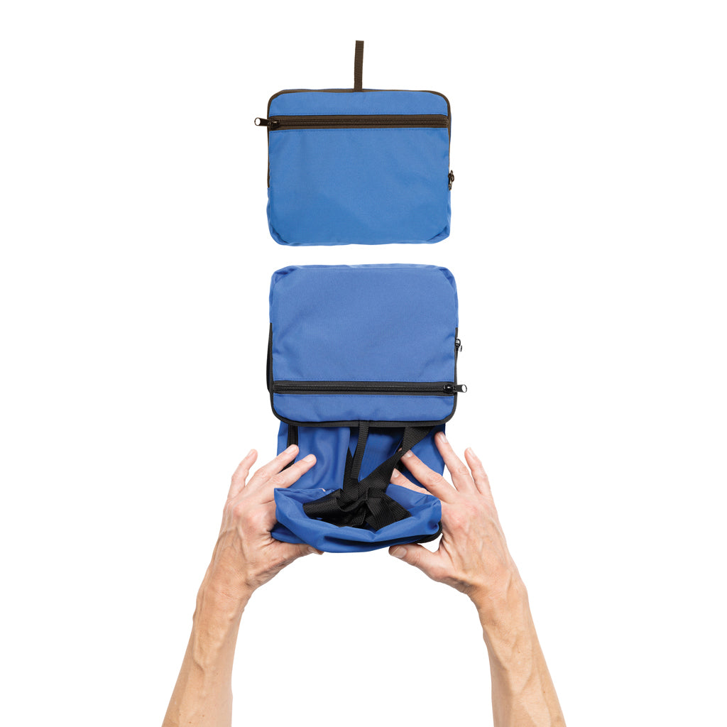 Dillon AWARE™ RPET foldable classic backpack