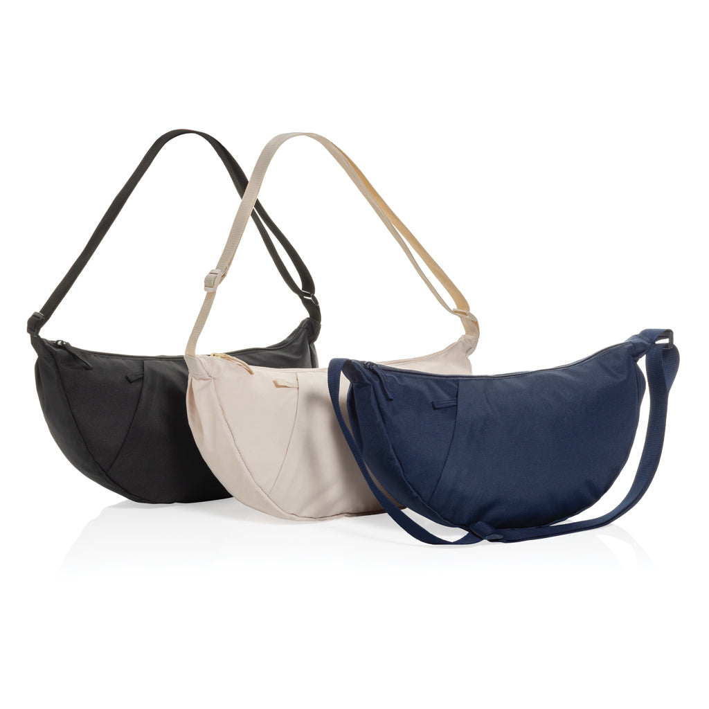 Crescent XL AWARE™ RPET half moon sling bag