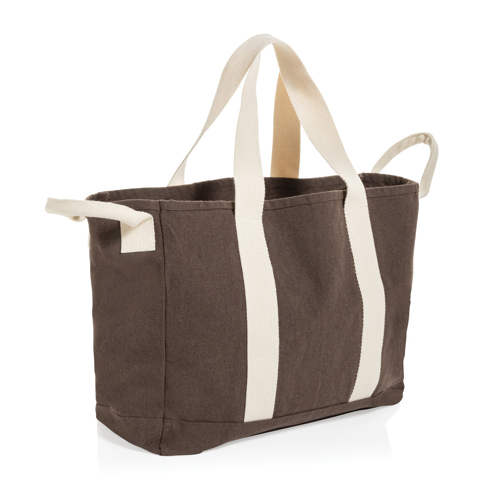 BEAU AWARE™ Beach bag 400gsm recycled canvas, with side hand