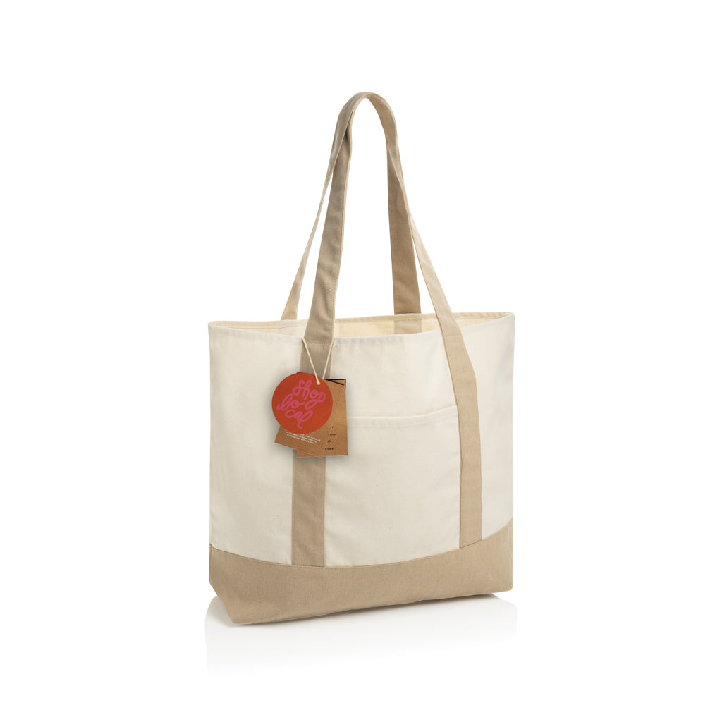 SHOP LOCAL AWARE™ recycled cotton 350gsm Tote bag