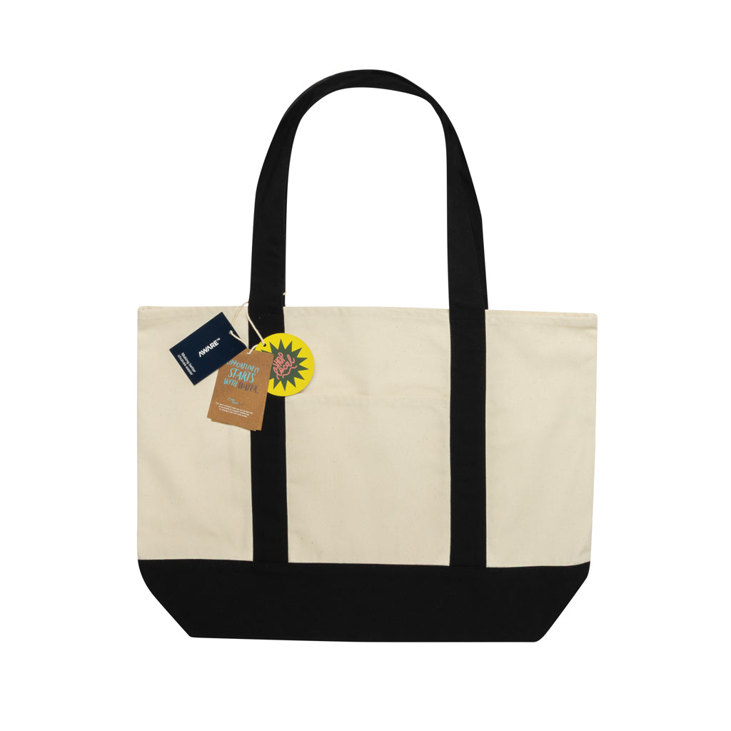 SHOP LOCAL AWARE™ recycled cotton 350gsm Tote bag