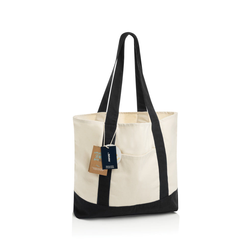 SHOP LOCAL AWARE™ recycled cotton 350gsm Tote bag