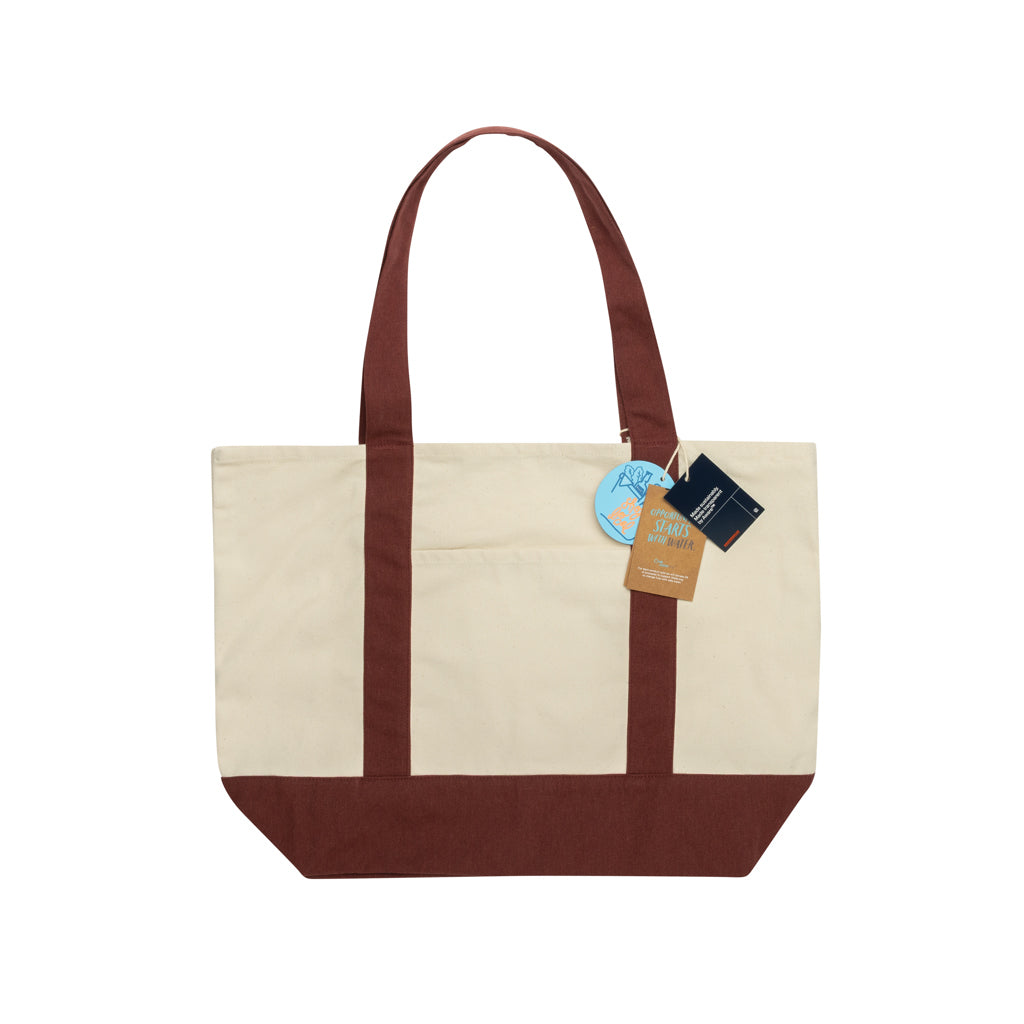 SHOP LOCAL AWARE™ recycled cotton 350gsm Tote bag
