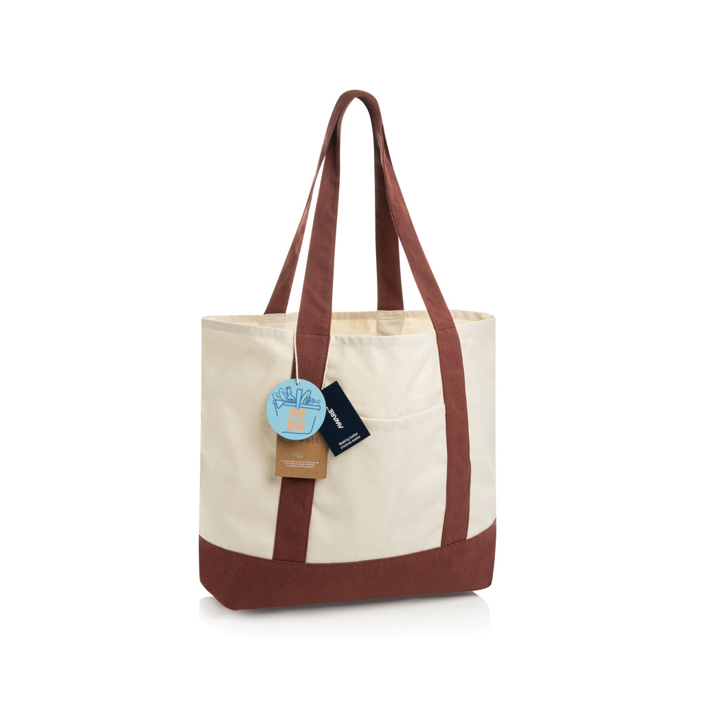 SHOP LOCAL AWARE™ recycled cotton 350gsm Tote bag