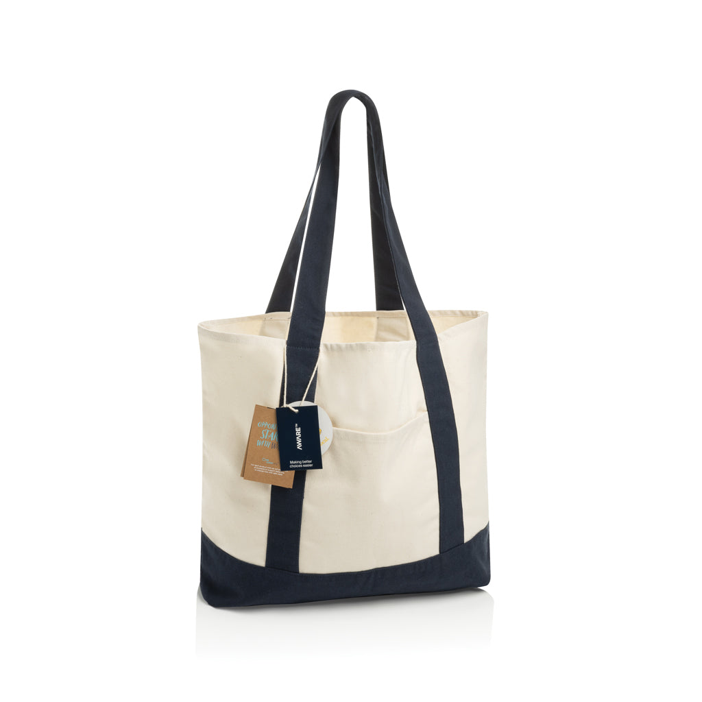 SHOP LOCAL AWARE™ recycled cotton 350gsm Tote bag