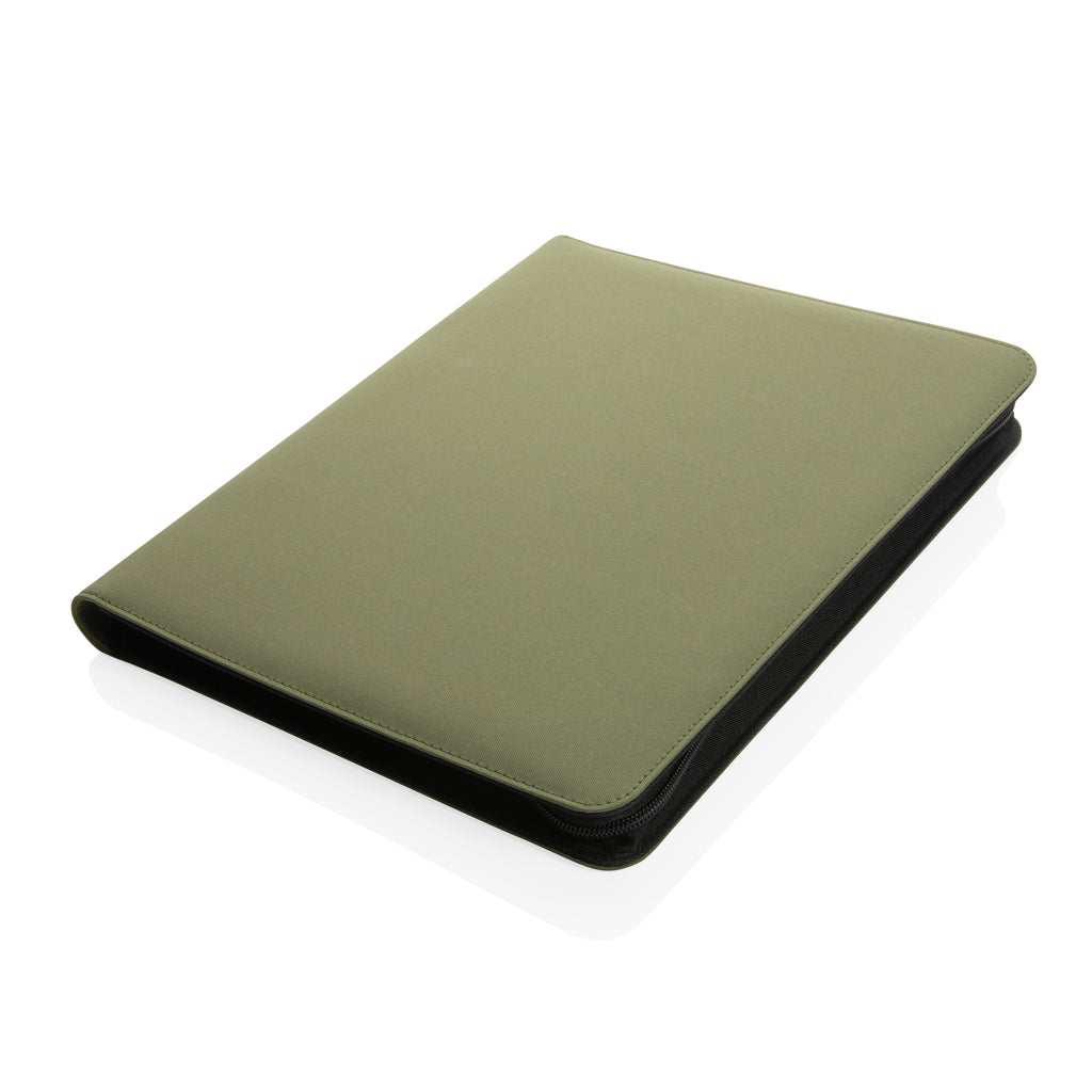 Impact Aware™ deluxe 300D tech portfolio with zipper