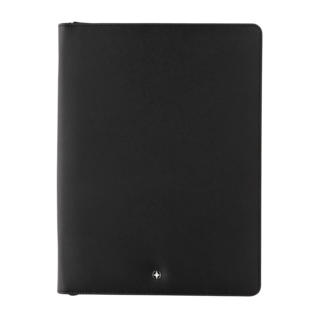 Swiss Peak Heritage RCS rPU A4 portfolio with zipper