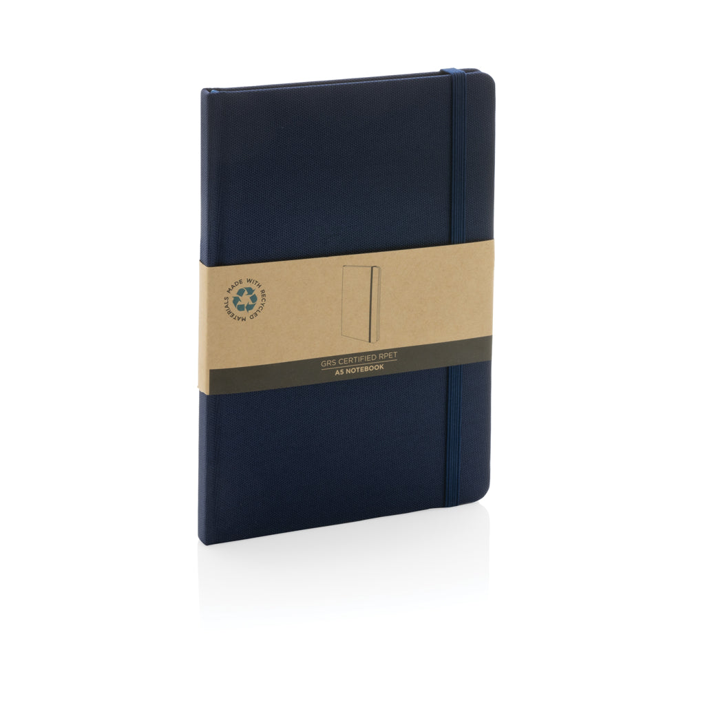 GRS certified RPET A5 notebook