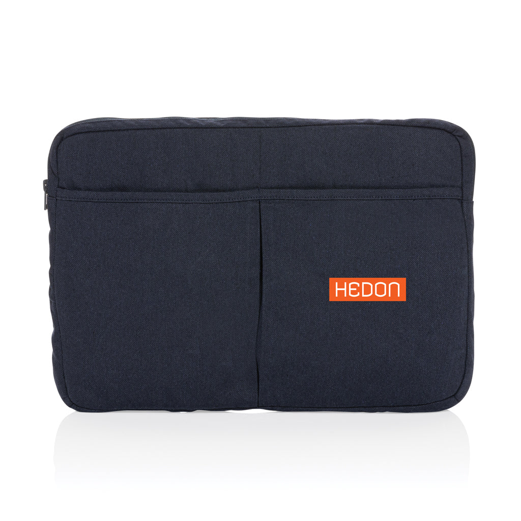 Laluka AWARE™ recycled cotton 15.6 inch laptop sleeve