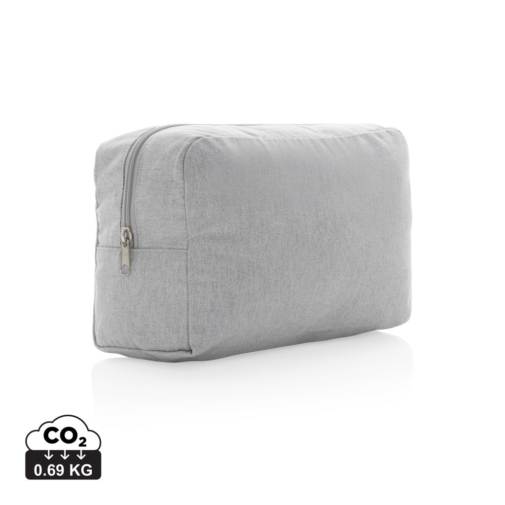 Impact Aware™ 285 gsm rcanvas toiletry bag undyed