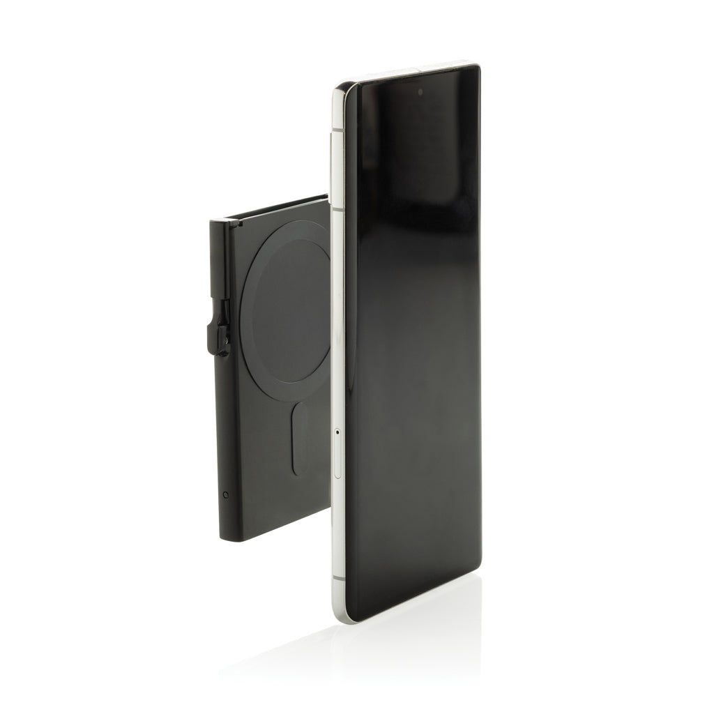 Standard aluminium RFID magnetic phone cardholder