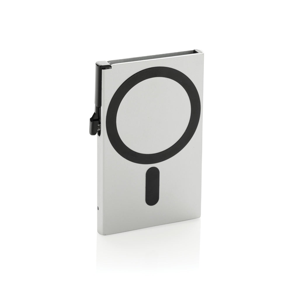 Standard aluminium RFID magnetic phone cardholder