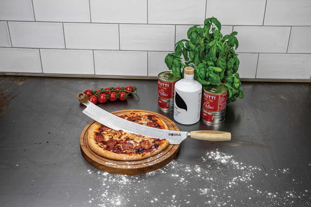 BOSKA Pizza & Cheese Knife Oslo+Nr.4