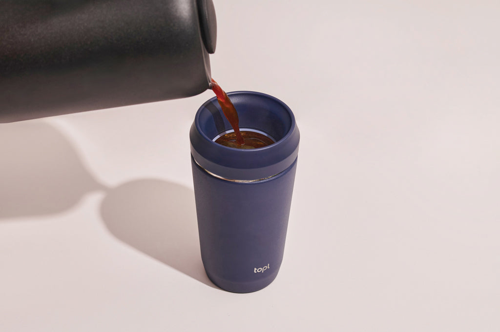 Topl Recycled Steel To Go Tumbler Patented 360 Lid 354ml