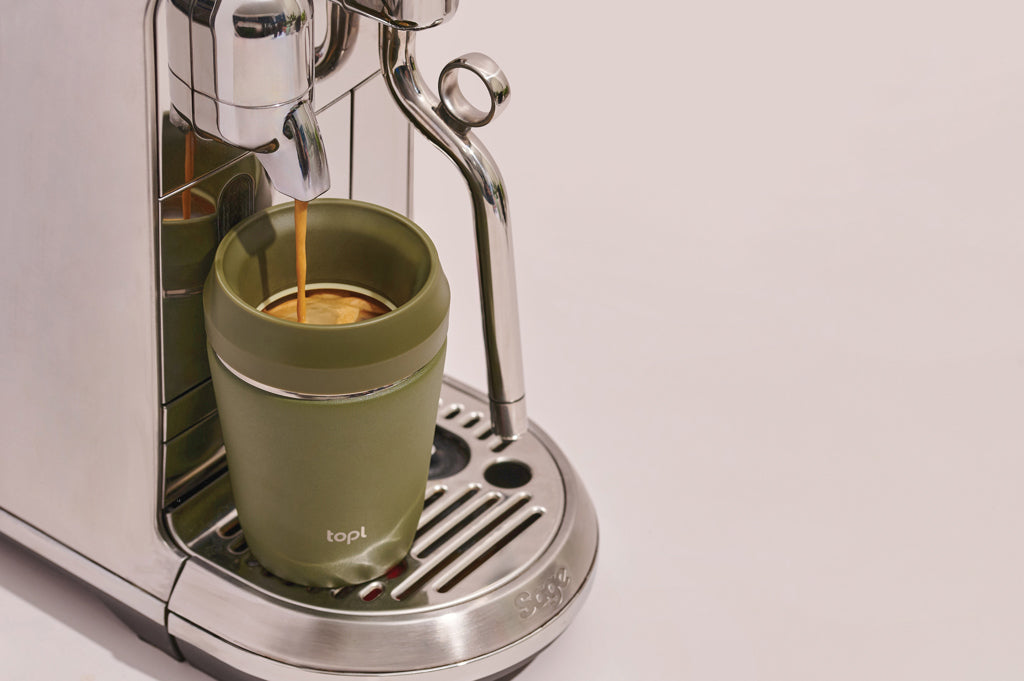 Topl Recycled Steel To Go Tumbler Patented 360 Lid 235ml