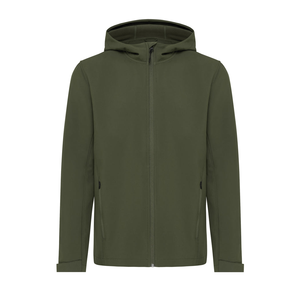 IQONIQ Makalu men recycled polyester soft shell jacket