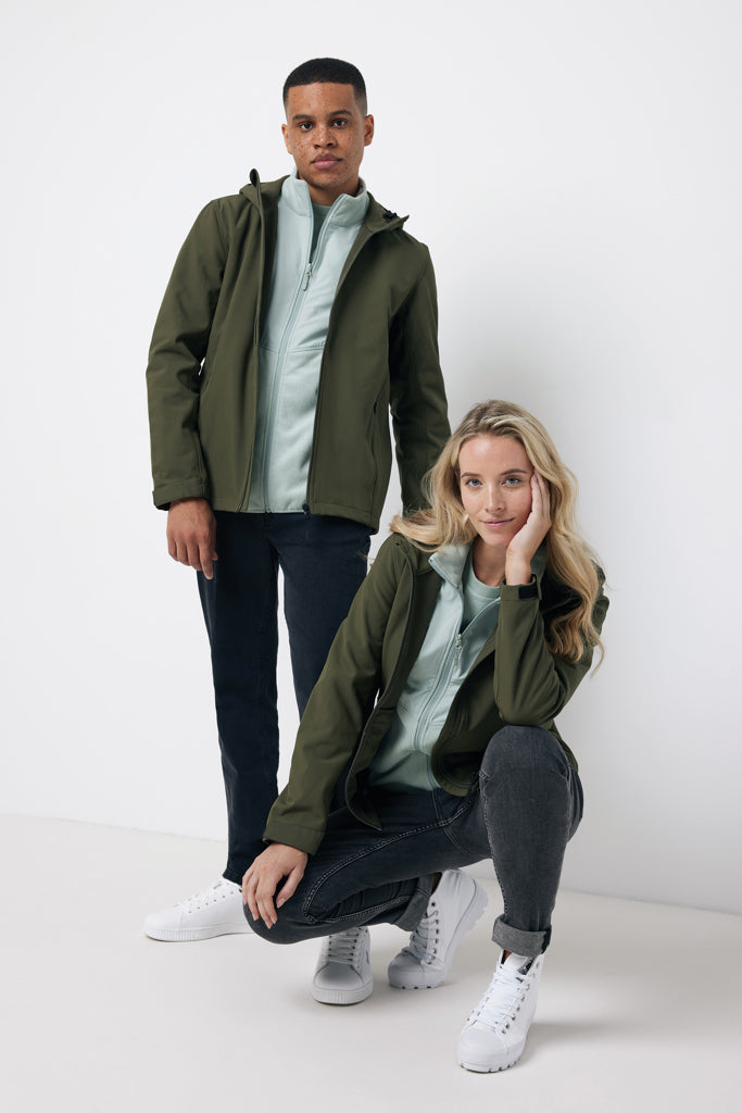 IQONIQ Makalu men recycled polyester soft shell jacket