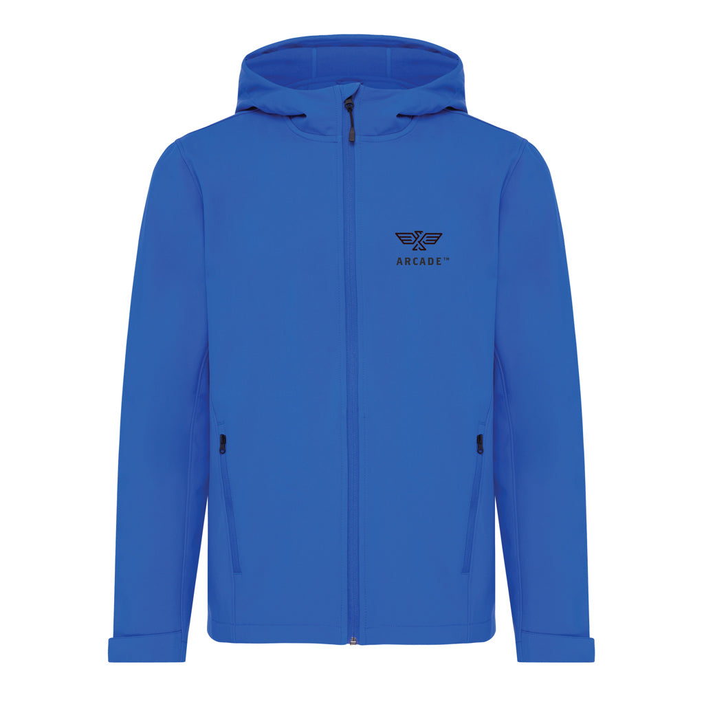 IQONIQ Makalu men recycled polyester soft shell jacket