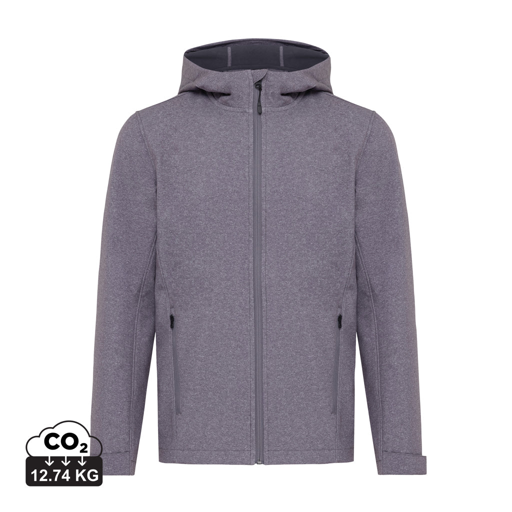 IQONIQ Makalu men recycled polyester soft shell jacket