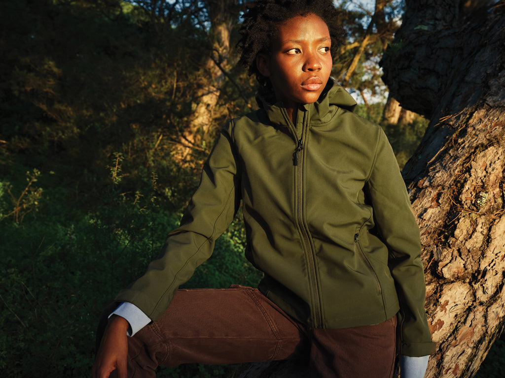 IQONIQ Makalu women recycled polyester soft shell jacket