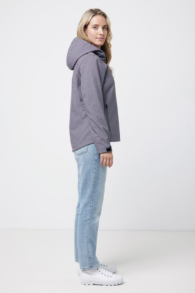 IQONIQ Makalu women recycled polyester soft shell jacket