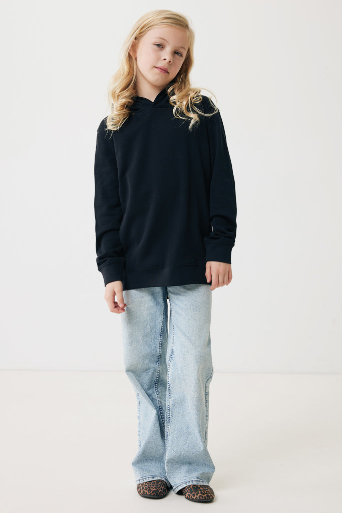 IQONIQ Yengo kids recycled cotton hoodie with sidepockets