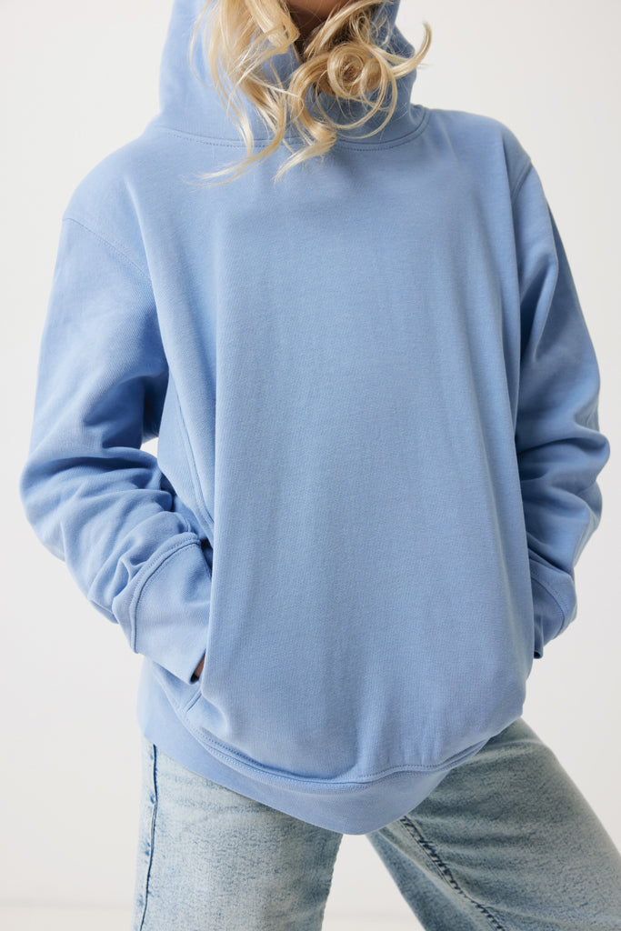 IQONIQ Yengo kids recycled cotton hoodie with sidepockets