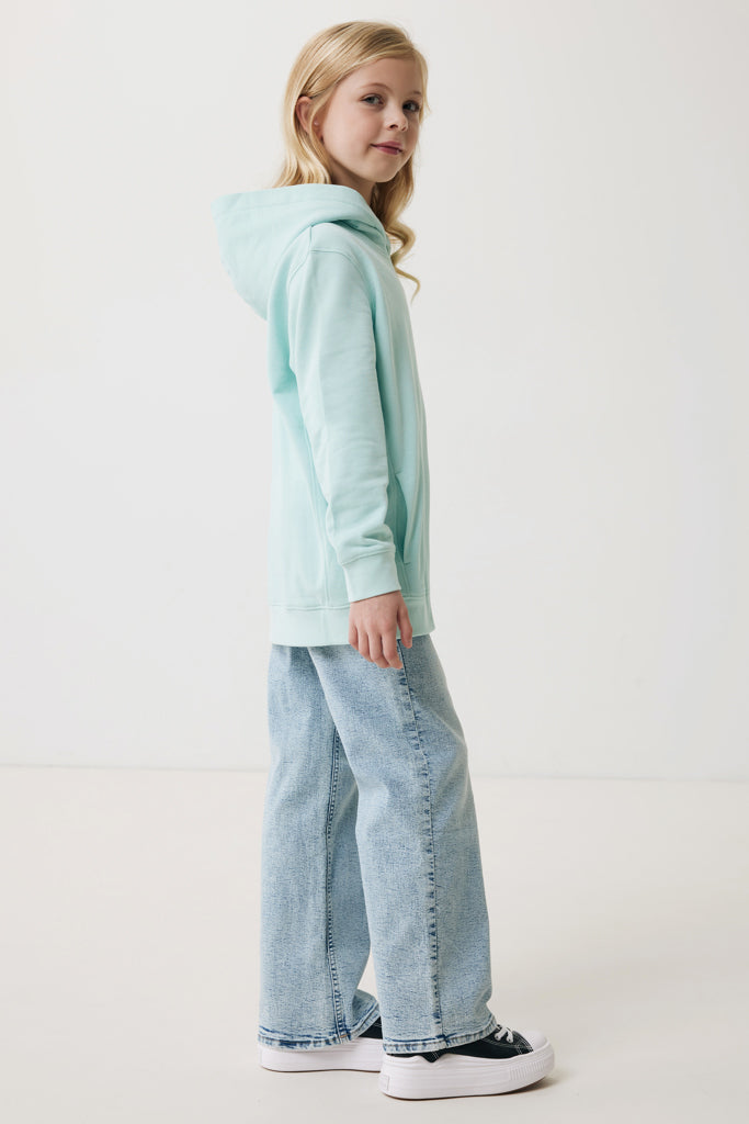 IQONIQ Yengo kids recycled cotton hoodie with sidepockets