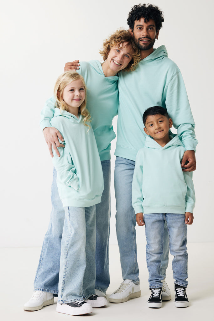IQONIQ Yengo kids recycled cotton hoodie with sidepockets