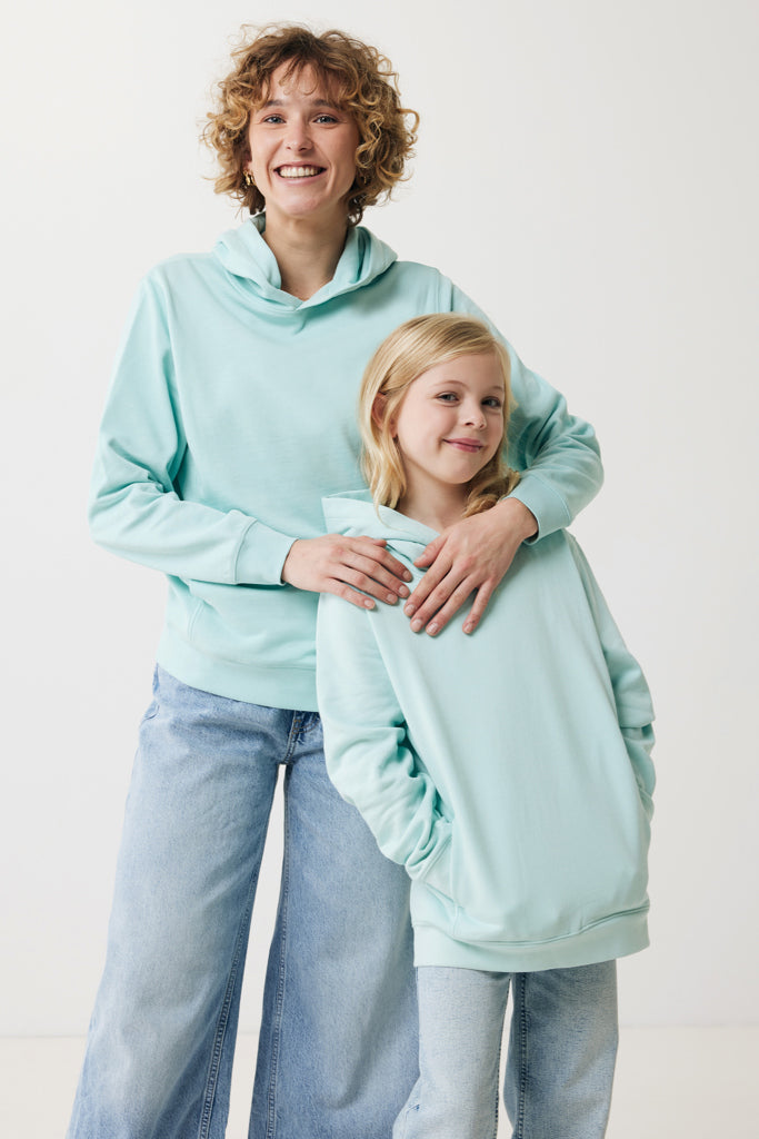 IQONIQ Yengo kids recycled cotton hoodie with sidepockets