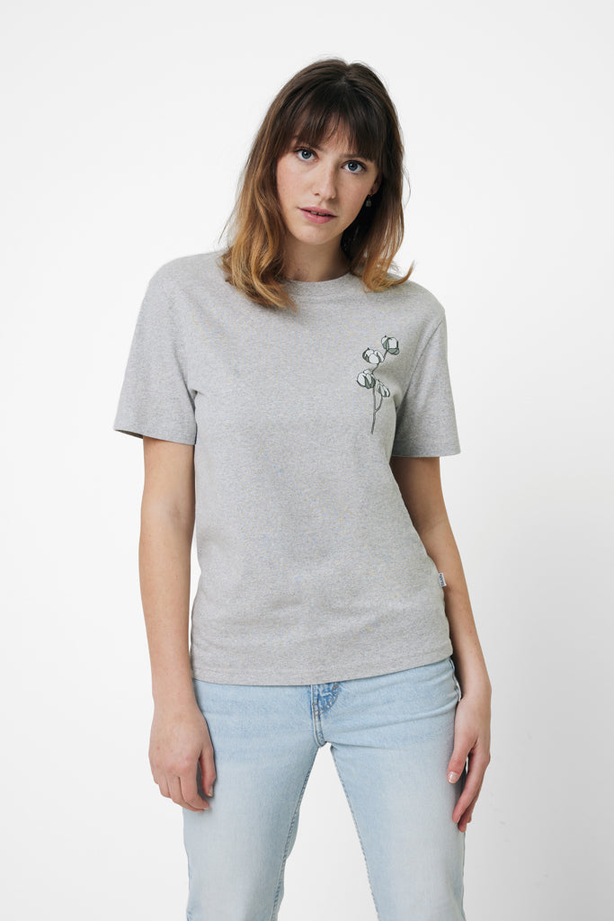 IQONIQ Manuel recycled cotton t-shirt undyed