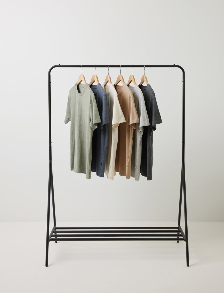 IQONIQ Manuel recycled cotton t-shirt undyed