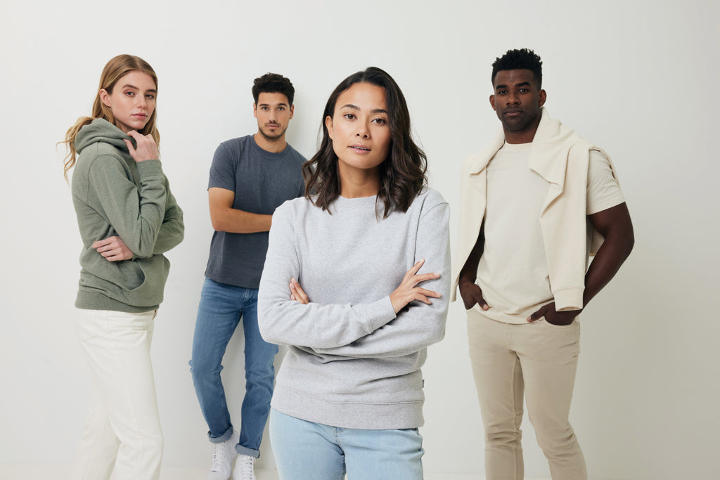 IQONIQ Manuel recycled cotton t-shirt undyed