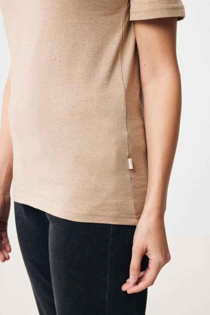 IQONIQ Manuel recycled cotton t-shirt undyed