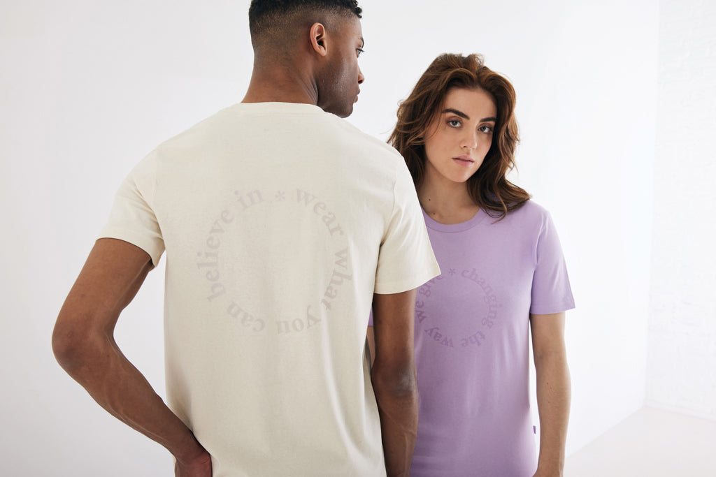 IQONIQ Manuel recycled cotton t-shirt undyed