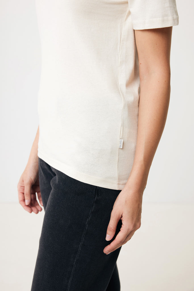 IQONIQ Manuel recycled cotton t-shirt undyed