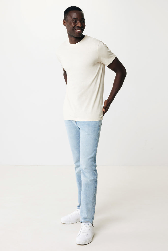 IQONIQ Manuel recycled cotton t-shirt undyed