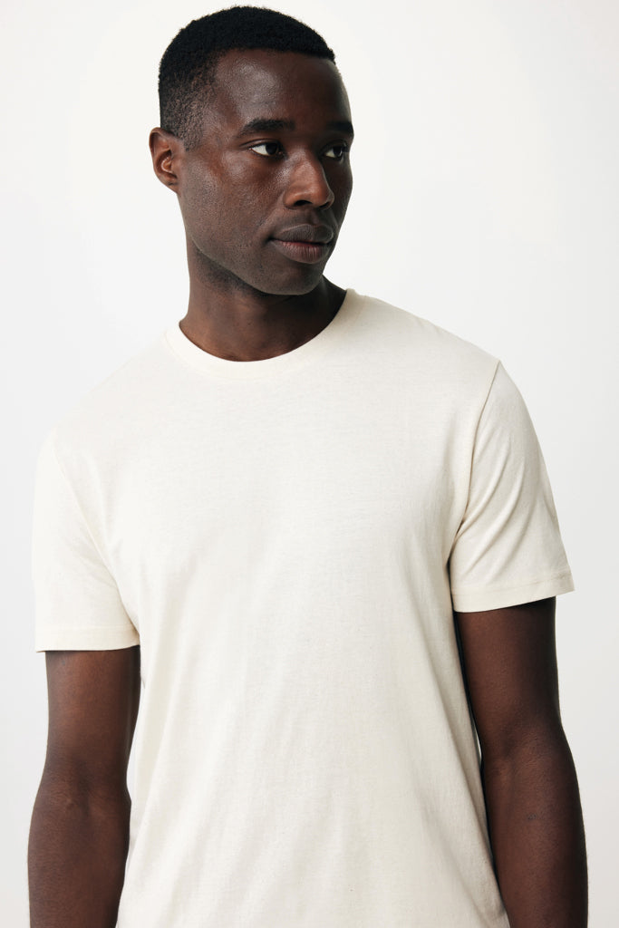 IQONIQ Manuel recycled cotton t-shirt undyed