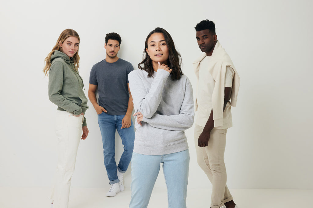 IQONIQ Manuel recycled cotton t-shirt undyed