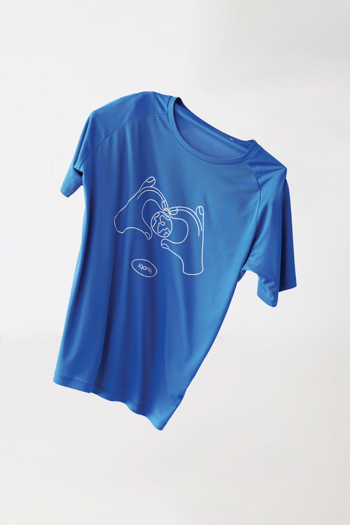 IQONIQ Tikal recycled polyester quick dry sport t-shirt