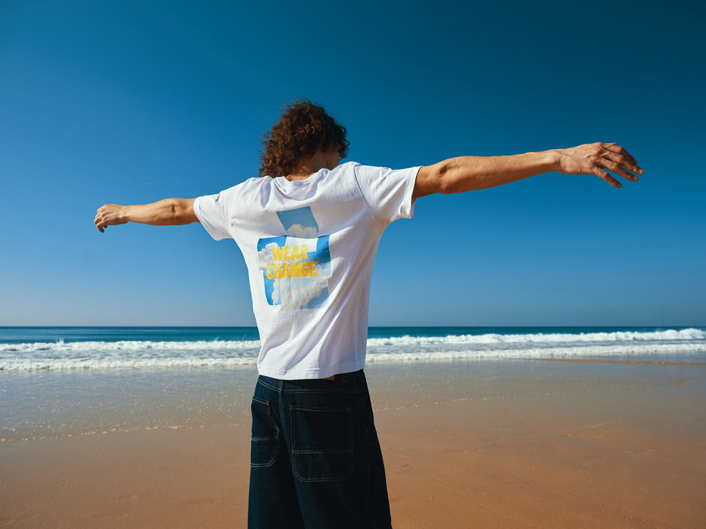 IQONIQ Kakadu relaxed recycled cotton t-shirt
