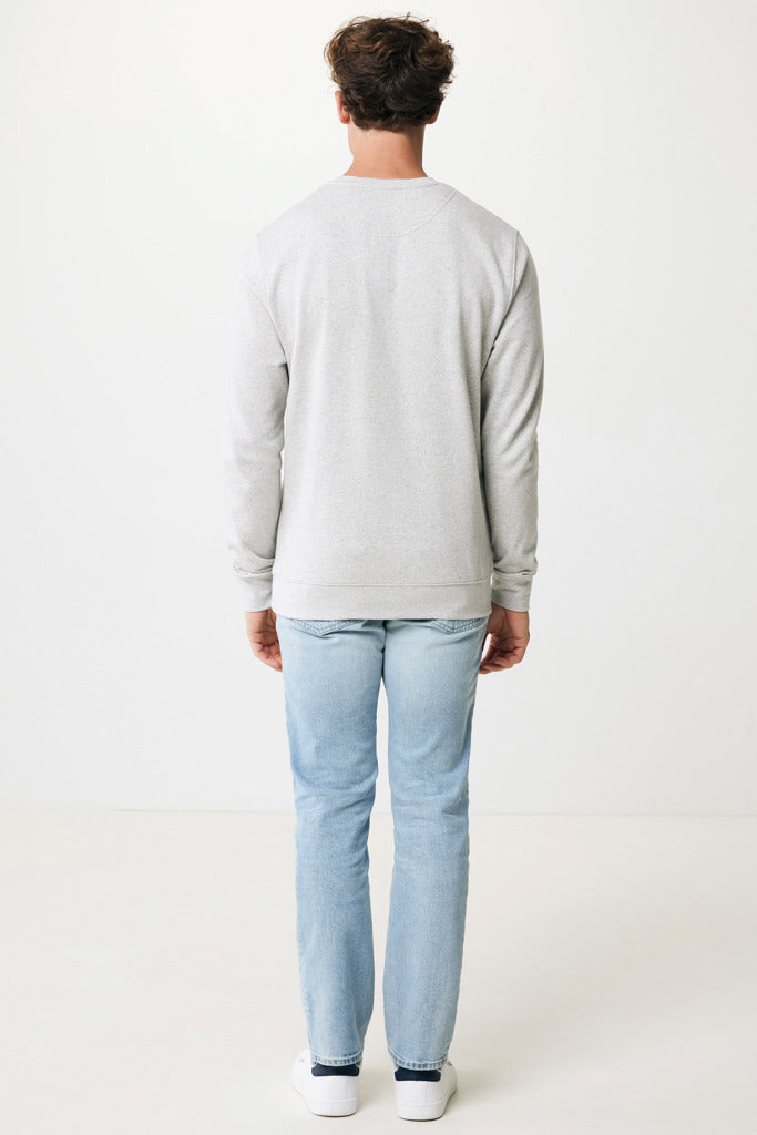 IQONIQ Denali recycled cotton crew neck undyed