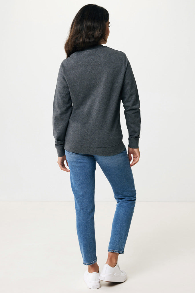 IQONIQ Denali recycled cotton crew neck undyed