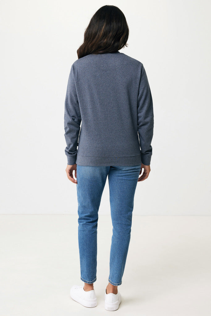 IQONIQ Denali recycled cotton crew neck undyed
