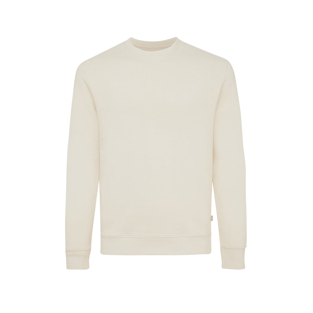 IQONIQ Denali recycled cotton crew neck undyed