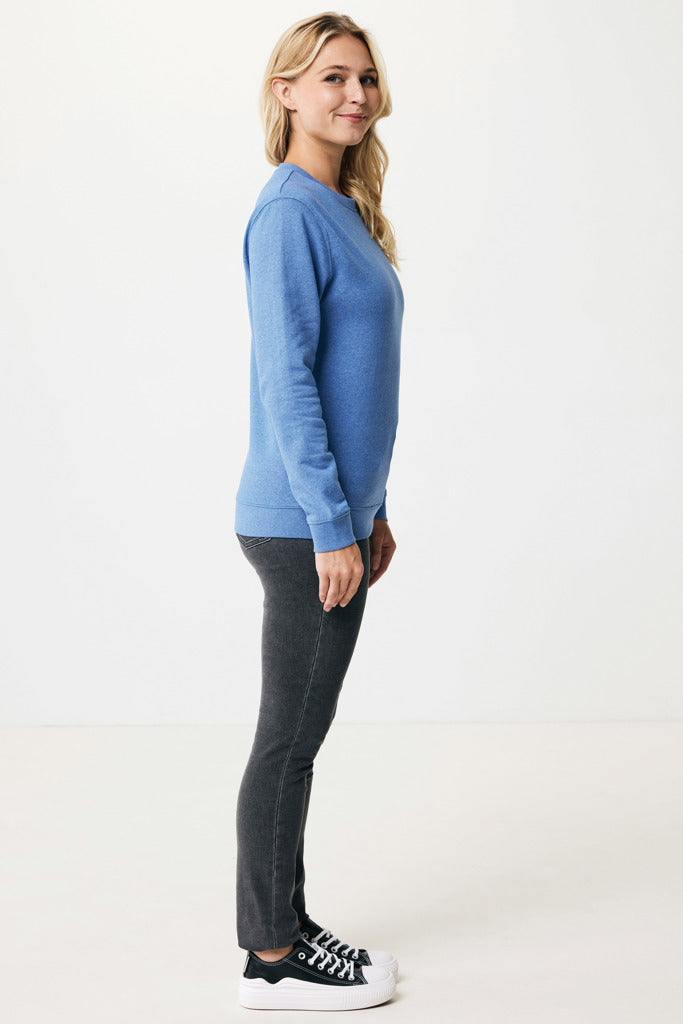 IQONIQ Denali recycled cotton crew neck undyed