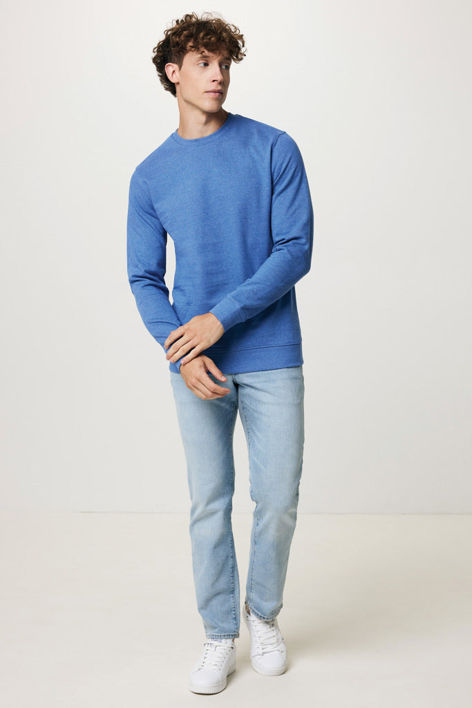 IQONIQ Denali recycled cotton crew neck undyed