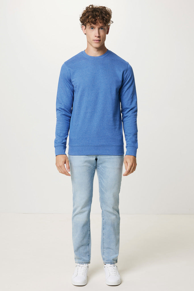 IQONIQ Denali recycled cotton crew neck undyed