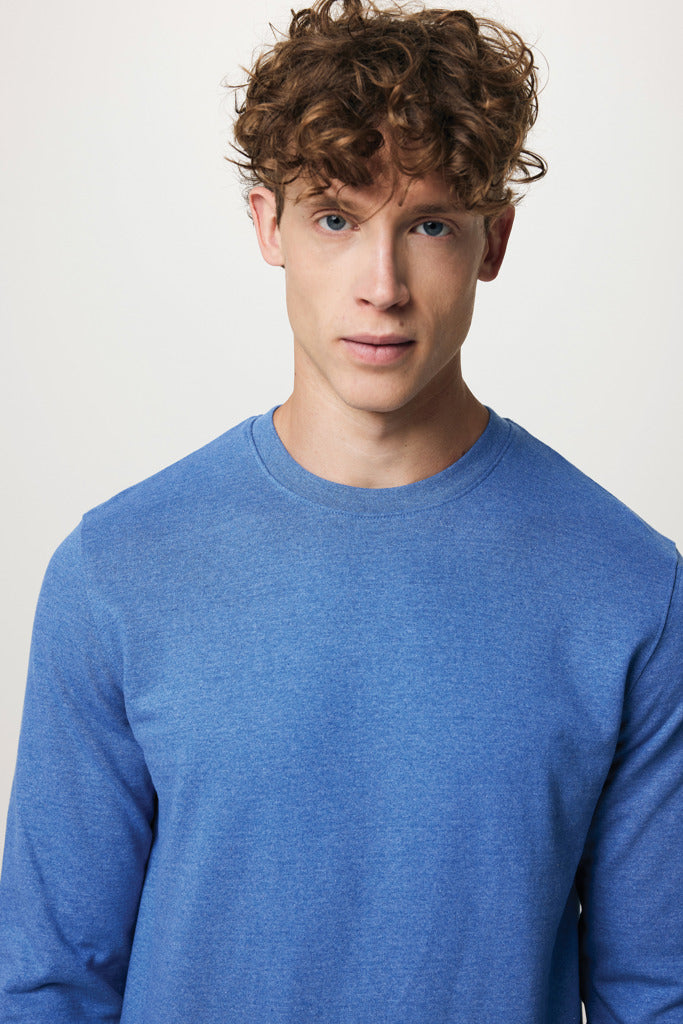 IQONIQ Denali recycled cotton crew neck undyed